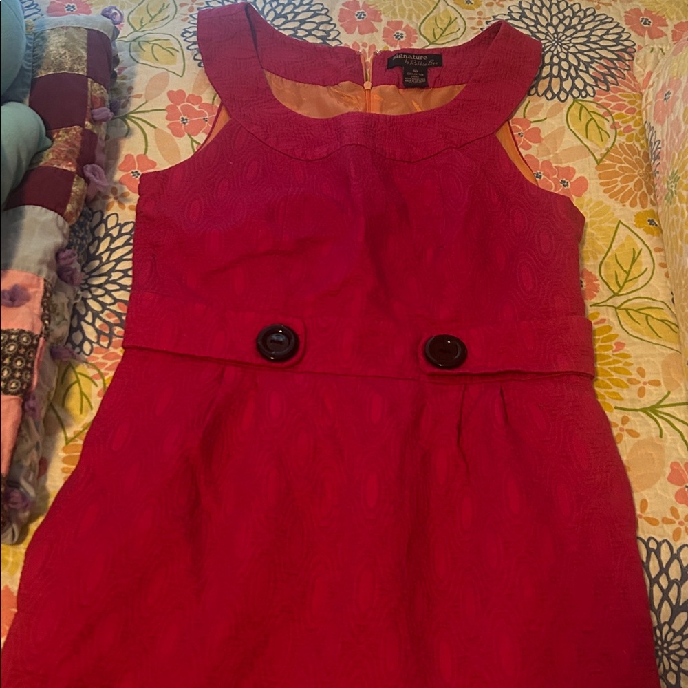 Signature by Robbie Bee Pink Dress Size 10